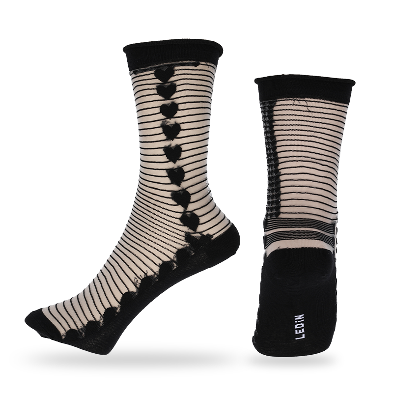 Lupum seu consuetudo feminarum pellucidum vitreum vitreum sericum tempus aestivum tenues vestis socks