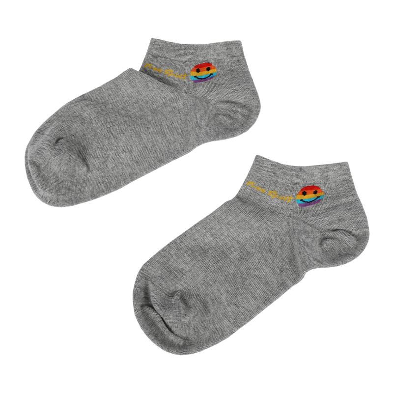 Lupum seu consuetudo feminarum amet emoji faciem ortae sneaker socks