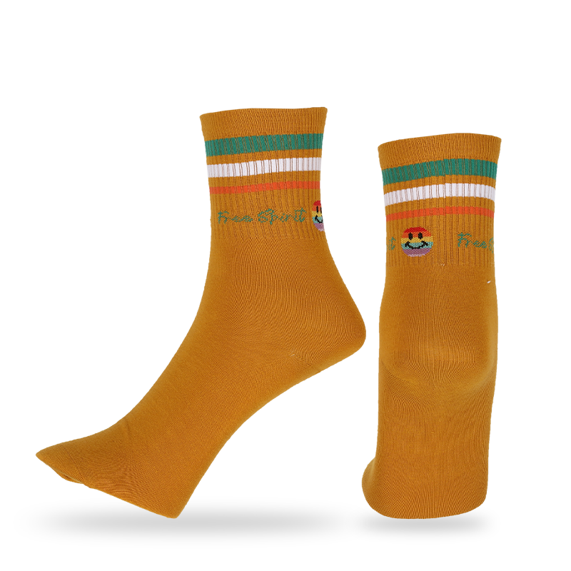 Casual, vestis vel consuetudo emoji faciei exemplar streetwear tibialia facta ex qualitate pexa bombacio hominum classicorum socks cum amet exemplar et verberibus