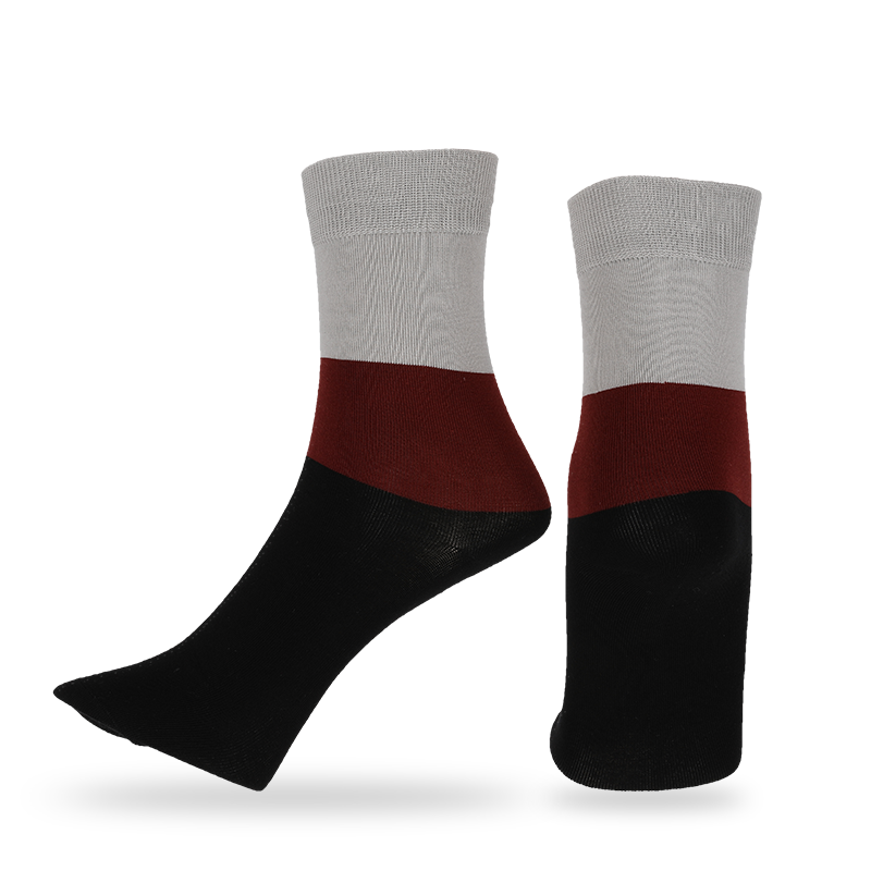 Casual, vestis vel consuetudo streetwear tibialia facta ex qualitate nobilissima OEKO-Tex bombacio pectinata homines naturales anti-pilas bombicis tinctas classic lato striato habitu tibialia cotidie ambulans tibialia