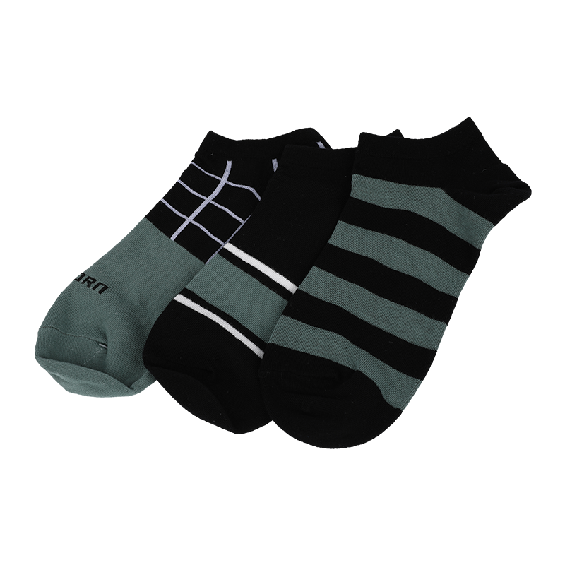 homines pectinati bombacio classic solidi striati talum sneaker tibialia hosiery