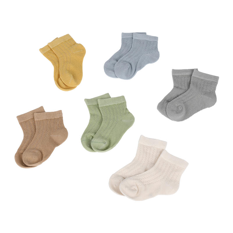 3-10 annos infantem et infantes 144N reticulum ribbed amet risus tenuis socks de IV magnitudinum